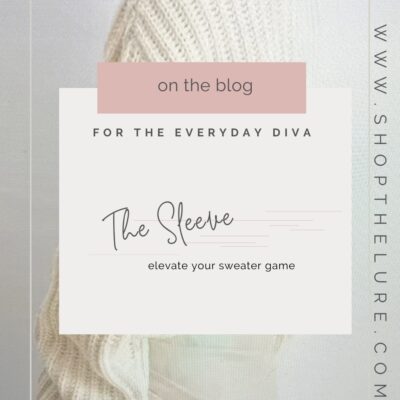 Blog post: elevate your sweater game.